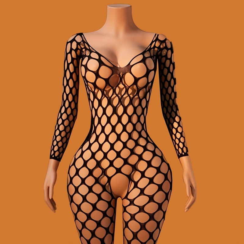 ชุด 3 ชิ้น: บอดี้สูทตาข่ายแบบผ - Bodystocking Fishnet บทวิจารณ์และราคา