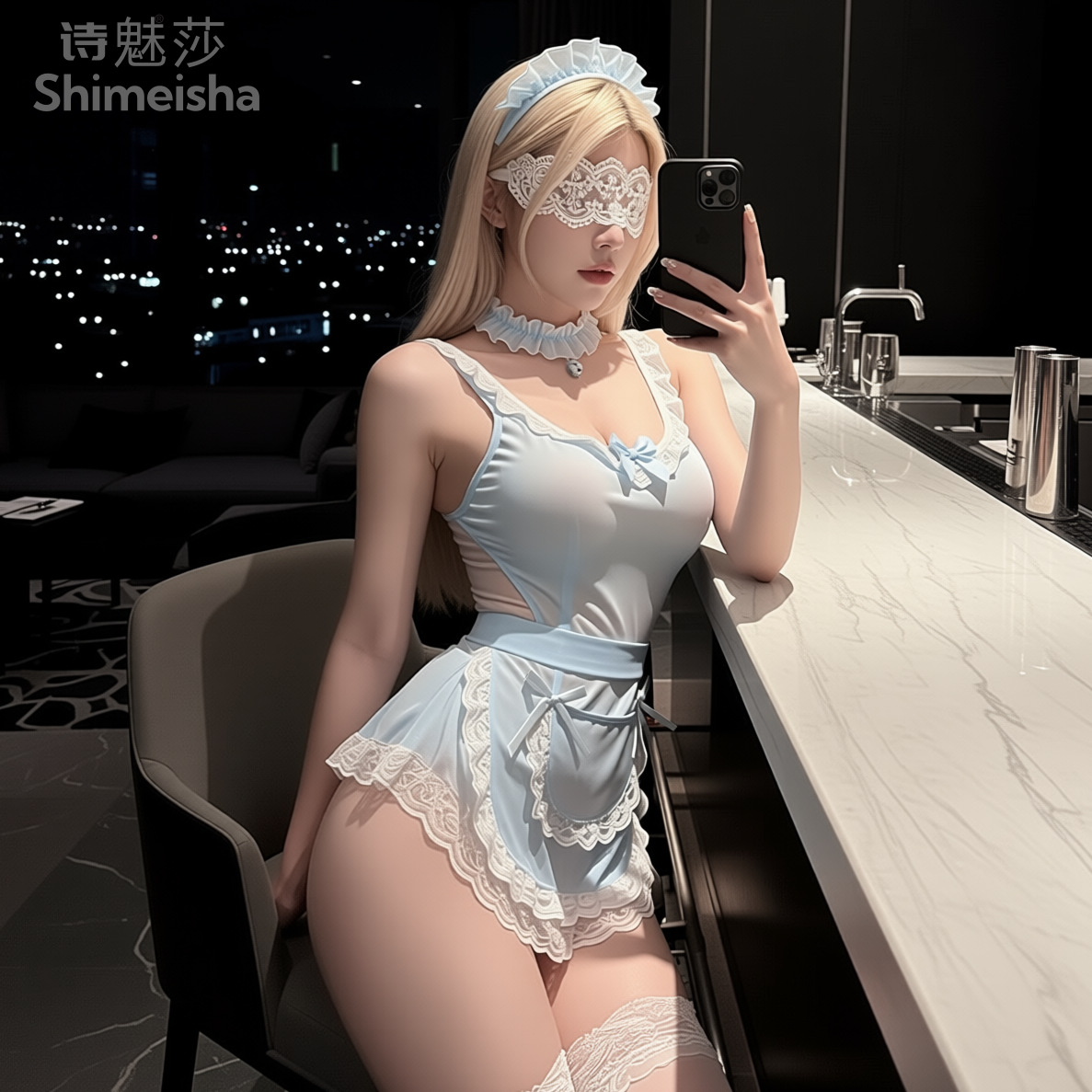 จิมิโกะ ชุดบอดี้สูทลูกไม้สีน้ำ - Lace Teddy Lingerie บทวิจารณ์และราคา
