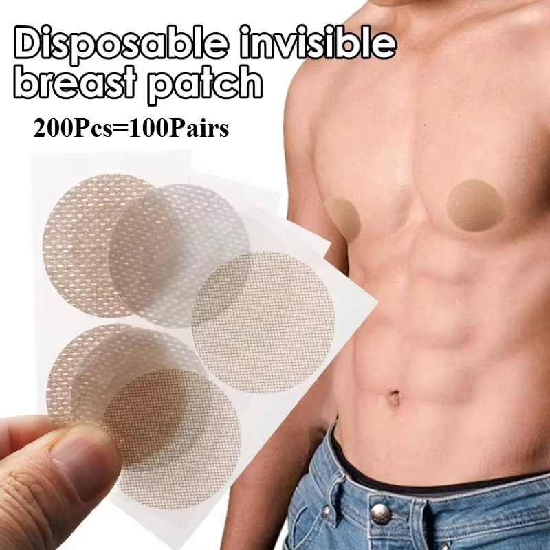 200 PCS ผู้ชายที่มองไม่เห็นฝาค - Nipple Cover Pasties บทวิจารณ์และราคา