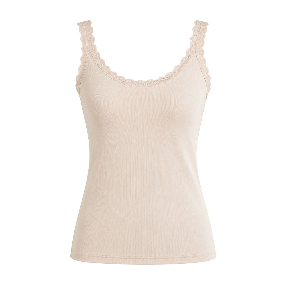 เสื้อกล้ามคอวีลำลองสำหรับฤดูร้ - Cami Top Lace บทวิจารณ์และราคา