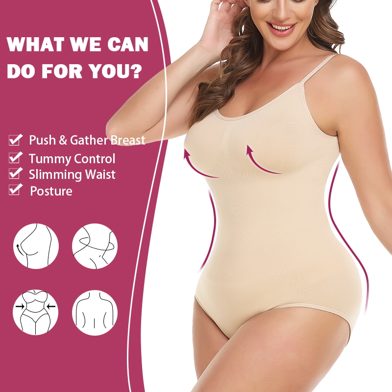 ผู้หญิงชุดกระชับสัดส่วน Shapew - Shapewear Bodysuit Firm บทวิจารณ์และราคา