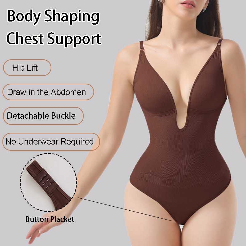 ชุดกระชับสัดส่วนไร้ตะเข็บสำหรั - Shapewear Bodysuit Firm บทวิจารณ์และราคา